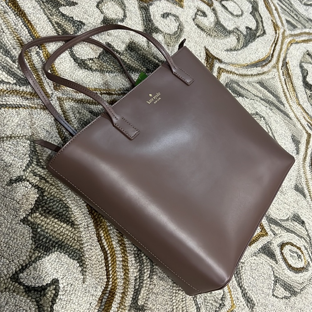 ♠️ Kate spade NWT $598 grecia Kearny street duskcity leather large tote ♠️ - Picture 15 of 15